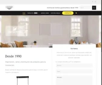 Lamparascontempo.net(Iluminando familias desde 1990) Screenshot