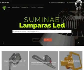 Lamparasledmexico.com.mx(Lamparas led) Screenshot