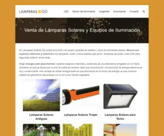 Lamparassolaresgd.com(Venta de Lámparas Solares GD) Screenshot