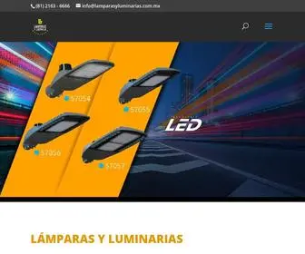 Lamparasyluminarias.com.mx(Lamparas) Screenshot