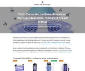 Lampe-Anti-Moustique.fr(Comparatif 2021) Screenshot