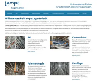 Lampe-Lagertechnik.de(Lampe Lagertechnik) Screenshot