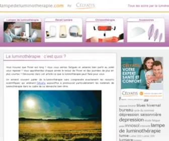 Lampedeluminotherapie.com(Lampe de Luminotherapie) Screenshot