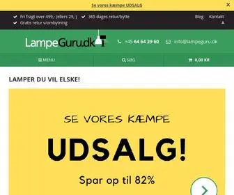 Lampeguru.dk(Lamper online) Screenshot