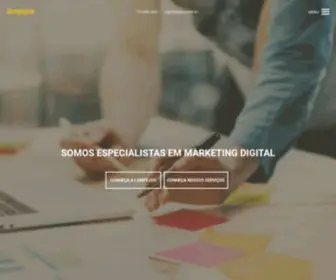 Lampejos.com.br(Agência de Comunicação e Marketing de Performance com foco em Vendas) Screenshot