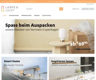 Lampelicht.com(Lampe & Licht) Screenshot