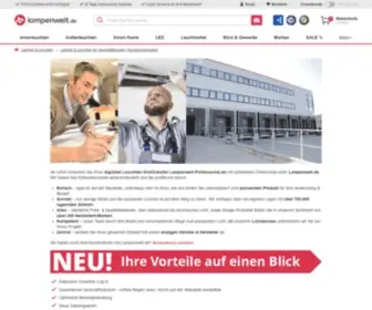 Lampenwelt-Professional.de(Lampen & Leuchten für Ihr Projekt) Screenshot