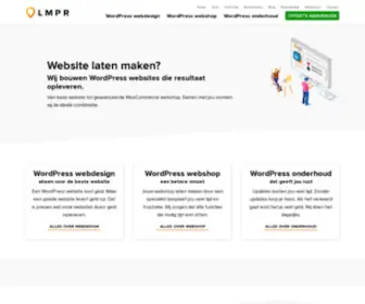 Lamper-Design.nl(WordPress Webdesign) Screenshot