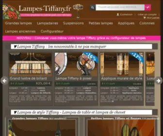 Lampes-Tiffany.fr(Lampes Tiffany) Screenshot