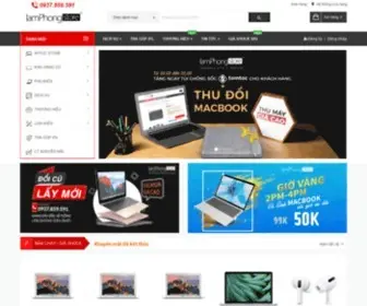 Lamphongstore.com(Lâm Phong Store chuyên bán Macbook) Screenshot