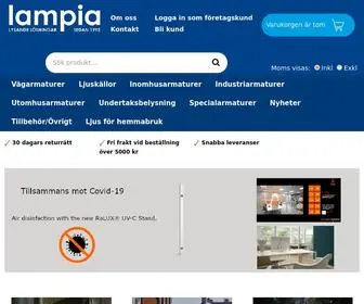 Lampia.se(Glödlampor) Screenshot