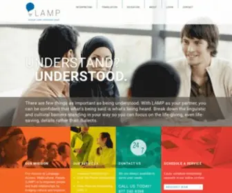 Lampinterpreters.org(We provide high) Screenshot