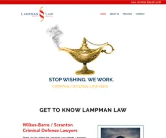 Lampmanlaw.com(Lampman Law) Screenshot