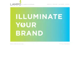 Lampo.com(Illuminate Your Brand) Screenshot