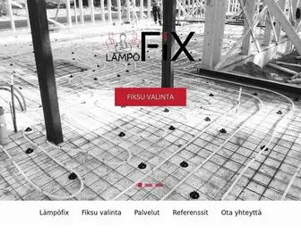 Lampofix.com(Lämpöfix) Screenshot