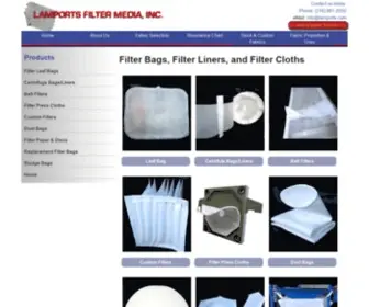 Lamports.com(Filter Bags) Screenshot