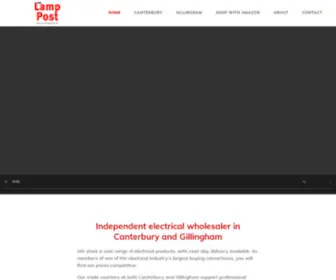 Lamppostelectrical.co.uk(Electrical Wholesalers) Screenshot