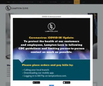 Lamptonlove.com(Delivering Propane Since 1956) Screenshot