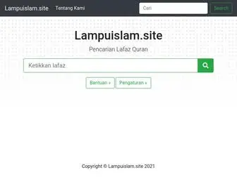 Lampuislam.site(Pencarian Lafaz Quran) Screenshot