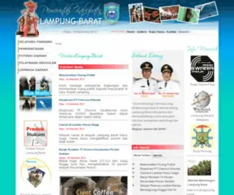 Lampungbarat.go.id(Lampungbarat) Screenshot
