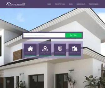 Lampungproperty.com(Portal Periklanan Properti dan Perumahan di Lampung) Screenshot