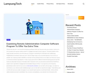 Lampungtech.com(Jasa Web Desain) Screenshot