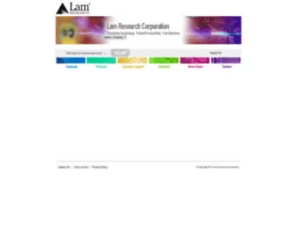Lamrc.net(Lam Research) Screenshot