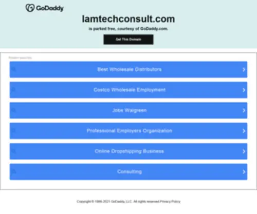 Lamtechconsult.com(Lam-Tech Consulting Enterprises) Screenshot