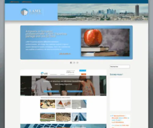 Lamy-SA.com(Expert bâtiment) Screenshot