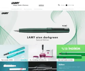 Lamyshop.com.tr(Tükenmez kalem) Screenshot