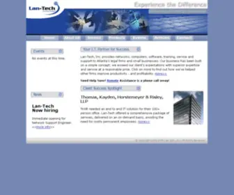 Lan-Tech.com(Lan-Tech, Inc) Screenshot