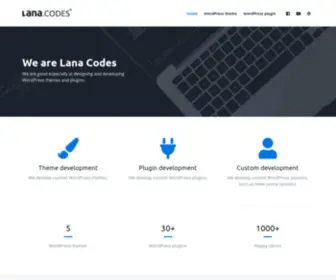 Lana.codes(WordPress development) Screenshot