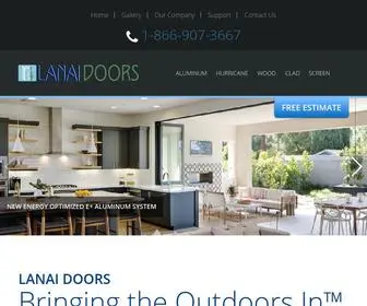 Lanaidoors.com(Lanai Doors Bi) Screenshot