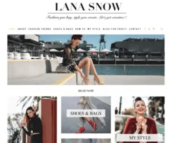 Lanasnow.com(Lanasnow) Screenshot