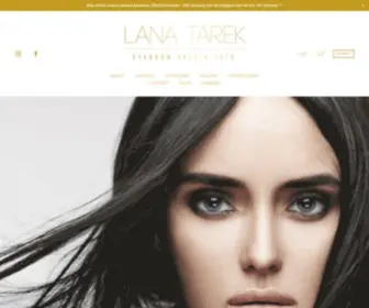 Lanatarek.com(Lana tarek) Screenshot