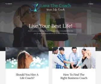 Lanathecoach.com(Your Life Coach) Screenshot