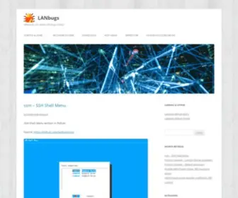 Lanbugs.de(Where do you want LAN bugs today) Screenshot
