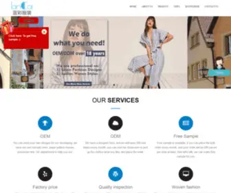Lancaifashion.com(Dongguan Lancai) Screenshot