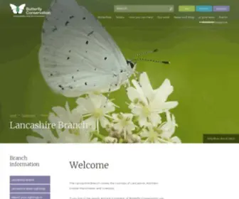 Lancashire-Butterflies.org.uk(Lancashire Branch) Screenshot