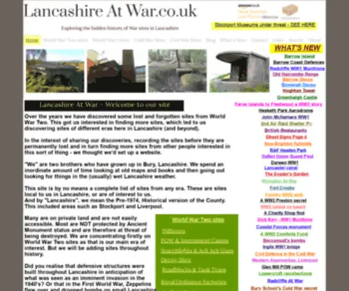 Lancashireatwar.co.uk(Lancashireatwar) Screenshot