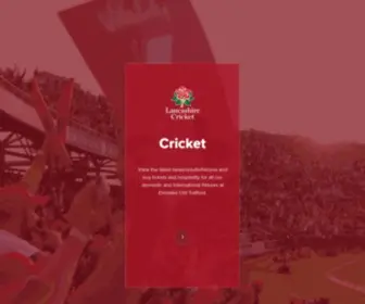 Lancashirecricket.co.uk(Lancashire Cricket Club) Screenshot