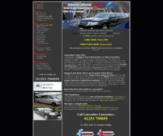 Lancashirelimos.co.uk(Limo Hire in Lancashire) Screenshot