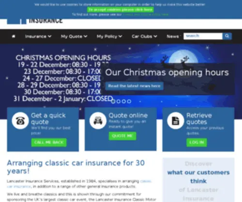 Lancaster-INS.co.uk(Lancaster Insurance) Screenshot