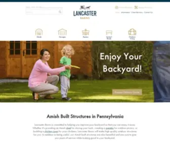 Lancasterbarns.com Screenshot