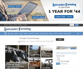 Lancasterfarming.com(The Farmer's Choice) Screenshot