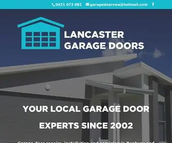 Lancastergaragedoors.com.au(Garage Door Repairs in Bunbury) Screenshot