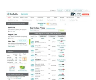 Lancastergasprices.com(Lancaster Gas Prices) Screenshot