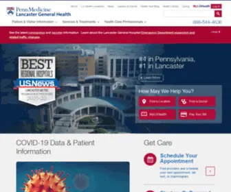Lancastergeneral.org(Lancaster General Hospital) Screenshot