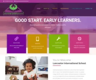 Lancasterinternational.org(Discover, Inspire, Nurture, Empower) Screenshot