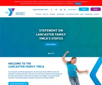 Lancasterymca.org(Lancaster Family YMCAHomepage) Screenshot